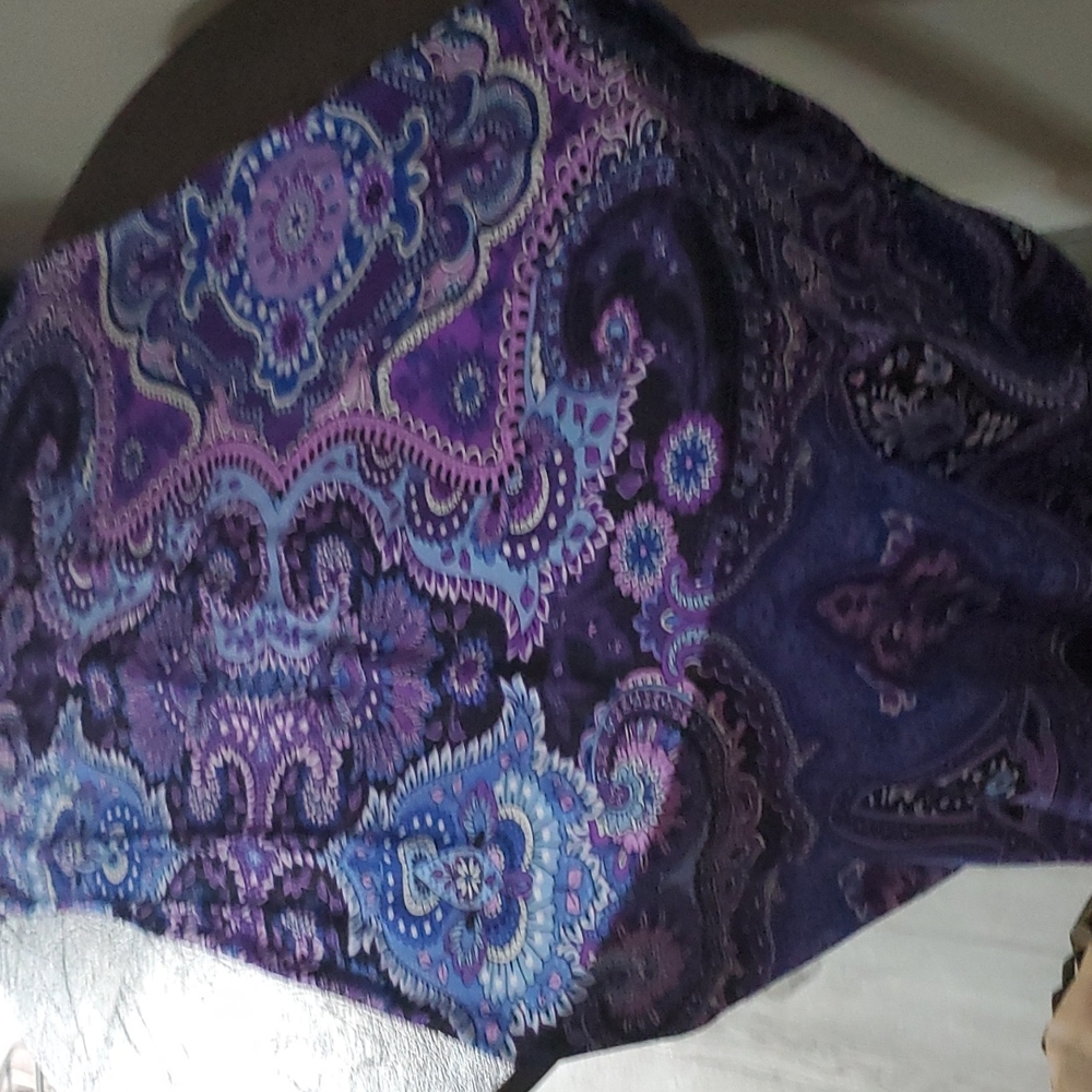 Women's long flowing dress beautiful colors